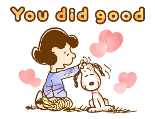 คนรับดีใจแน่นอน♡ Snoopy สติกเกอร์ใส่ใจ♡ รูปที่ 5