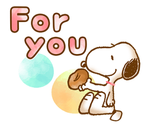 คนรับดีใจแน่นอน♡ Snoopy สติกเกอร์ใส่ใจ♡ รูปที่ 7