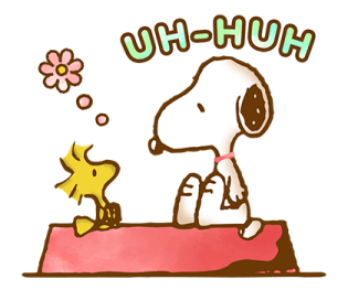 คนรับดีใจแน่นอน♡ Snoopy สติกเกอร์ใส่ใจ♡ รูปที่ 15