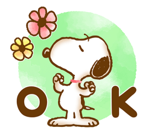 คนรับดีใจแน่นอน♡ Snoopy สติกเกอร์ใส่ใจ♡ รูปที่ 16
