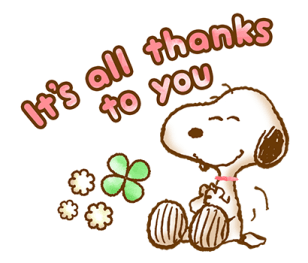 คนรับดีใจแน่นอน♡ Snoopy สติกเกอร์ใส่ใจ♡ รูปที่ 34