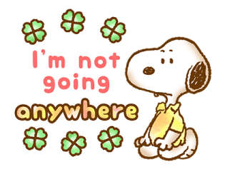 คนรับดีใจแน่นอน♡ Snoopy สติกเกอร์ใส่ใจ♡ รูปที่ 36