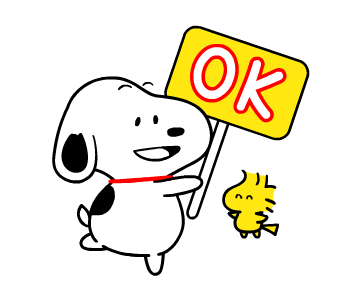 Snoopy สติกเกอร์ดุ๊กดิ๊กสำหรับครอบครัว♪ รูปที่ 5