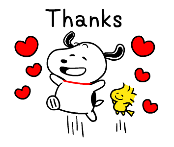 Snoopy สติกเกอร์ดุ๊กดิ๊กสำหรับครอบครัว♪ รูปที่ 6