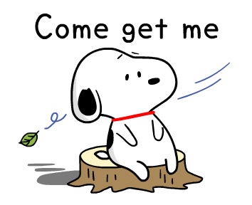 Snoopy สติกเกอร์ดุ๊กดิ๊กสำหรับครอบครัว♪ รูปที่ 13