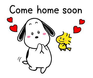 Snoopy สติกเกอร์ดุ๊กดิ๊กสำหรับครอบครัว♪ รูปที่ 17