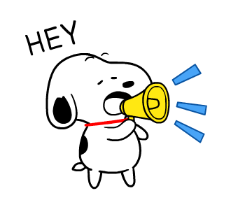 Snoopy สติกเกอร์ดุ๊กดิ๊กสำหรับครอบครัว♪ รูปที่ 22