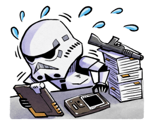 Star Wars ทหารจักรวรรดิทำงาน! รูปที่ 23