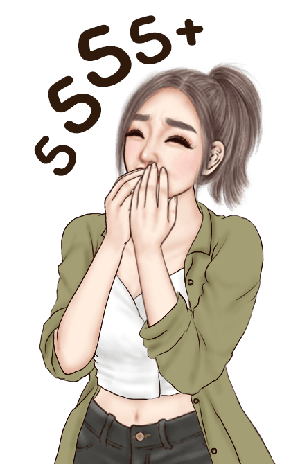 โรสบิ๊กสติ๊กเกอร์ (คำพูดใช้ได้ทุกวัน) 2 รูปที่ 9