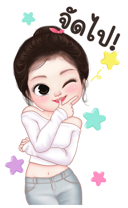 คัพเค้กน่ารักบิ๊กสติกเกอร์ 2 รูปที่ 4