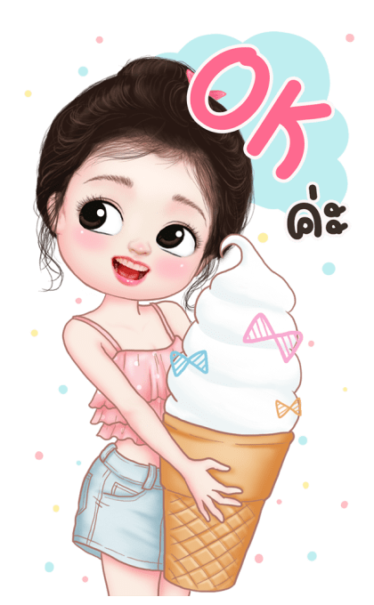 คัพเค้กน่ารักบิ๊กสติกเกอร์ 2 รูปที่ 7