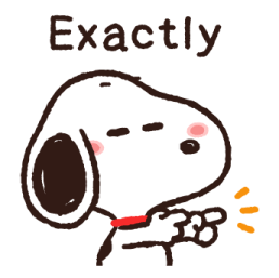 Snoopy นุ่มนิ่มน่ารัก♪ ตอบแชทได้ง่ายจัง รูปที่ 4