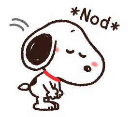 Snoopy นุ่มนิ่มน่ารัก♪ ตอบแชทได้ง่ายจัง รูปที่ 13