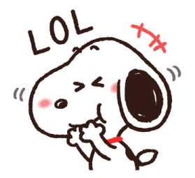 Snoopy นุ่มนิ่มน่ารัก♪ ตอบแชทได้ง่ายจัง รูปที่ 33