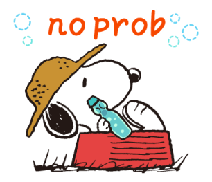 สติกเกอร์ Snoopy สนุกกับหน้าร้อน! รูปที่ 7