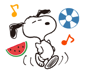 สติกเกอร์ Snoopy สนุกกับหน้าร้อน! รูปที่ 8