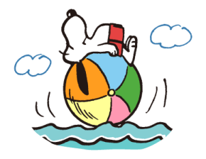 สติกเกอร์ Snoopy สนุกกับหน้าร้อน! รูปที่ 16