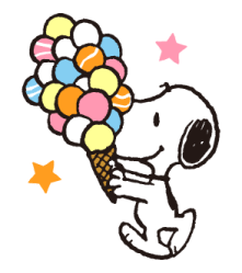 สติกเกอร์ Snoopy สนุกกับหน้าร้อน! รูปที่ 19
