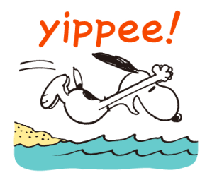สติกเกอร์ Snoopy สนุกกับหน้าร้อน! รูปที่ 22