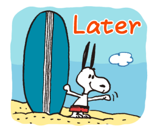 สติกเกอร์ Snoopy สนุกกับหน้าร้อน! รูปที่ 39