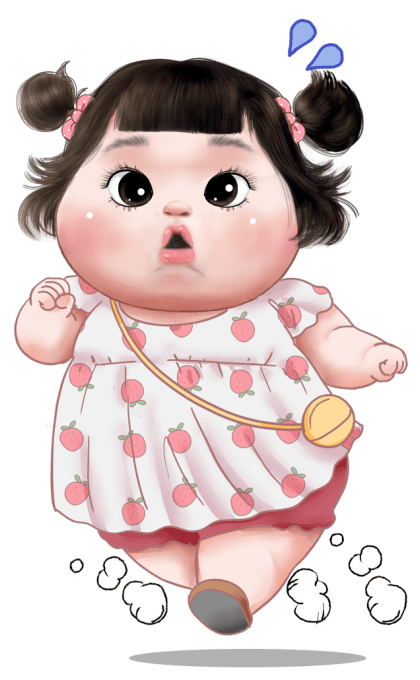 มดตะนอย คิ้วเกิร์ล 2 บิ๊ก สติกเกอร์ รูปที่ 1