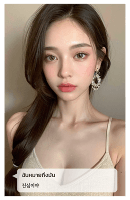 THAI KR sexy innocent beauty | Yabe-LINE貼圖代購 | 台灣No.1，最便宜高效率的代購網