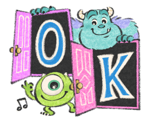 Monsters, Inc. ลายเส้น Lommy♪ รูปที่ 1