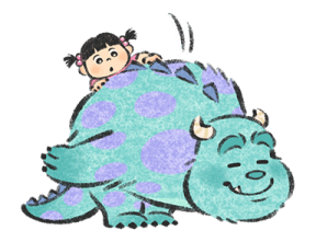 Monsters, Inc. ลายเส้น Lommy♪ รูปที่ 6