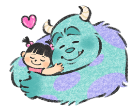 Monsters, Inc. ลายเส้น Lommy♪ รูปที่ 11