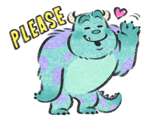 Monsters, Inc. ลายเส้น Lommy♪ รูปที่ 14