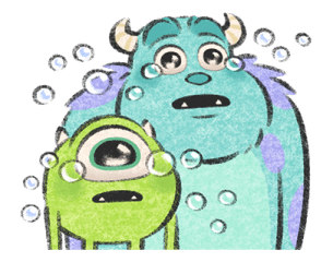 Monsters, Inc. ลายเส้น Lommy♪ รูปที่ 37