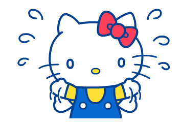 เฮลโลคิตตี สติกเกอร์ข้อความน่ารัก รูปที่ 22
