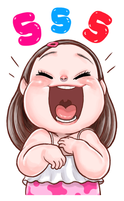 ปุยฝ้าย น่ารัก บิ๊กสติกเกอร์ รูปที่ 14