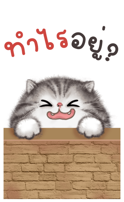 ปลาทู แมวอ้วน บิ๊กสติกเกอร์ รูปที่ 22