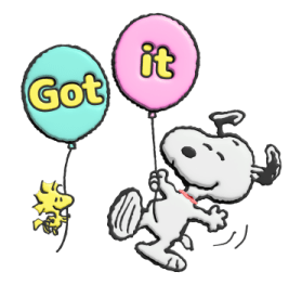 Snoopy ♡ สติกเกอร์นุ่มนิ่ม รูปที่ 4