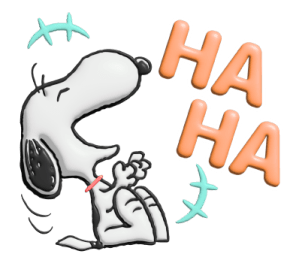 Snoopy ♡ สติกเกอร์นุ่มนิ่ม รูปที่ 6