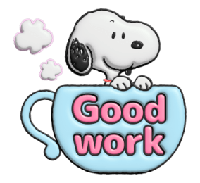 Snoopy ♡ สติกเกอร์นุ่มนิ่ม รูปที่ 9