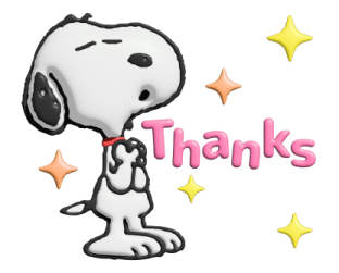 Snoopy ♡ สติกเกอร์นุ่มนิ่ม รูปที่ 10
