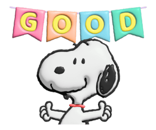 Snoopy ♡ สติกเกอร์นุ่มนิ่ม รูปที่ 15