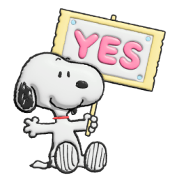 Snoopy ♡ สติกเกอร์นุ่มนิ่ม รูปที่ 16