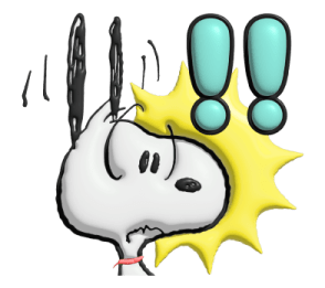 Snoopy ♡ สติกเกอร์นุ่มนิ่ม รูปที่ 17