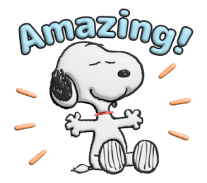Snoopy ♡ สติกเกอร์นุ่มนิ่ม รูปที่ 21