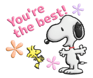 Snoopy ♡ สติกเกอร์นุ่มนิ่ม รูปที่ 24