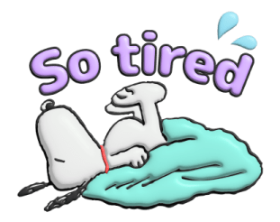 Snoopy ♡ สติกเกอร์นุ่มนิ่ม รูปที่ 29