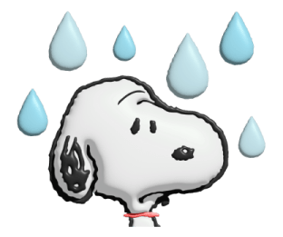 Snoopy ♡ สติกเกอร์นุ่มนิ่ม รูปที่ 30