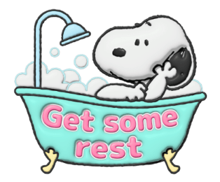Snoopy ♡ สติกเกอร์นุ่มนิ่ม รูปที่ 32