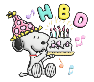 Snoopy ♡ สติกเกอร์นุ่มนิ่ม รูปที่ 33