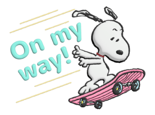 Snoopy ♡ สติกเกอร์นุ่มนิ่ม รูปที่ 38