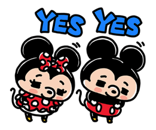 Mickey & Minnie ลายเส้น igarashi yuri♪ รูปที่ 1