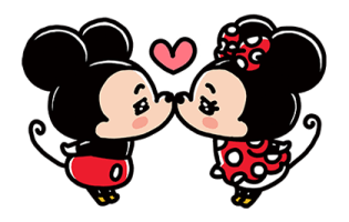 Mickey & Minnie ลายเส้น igarashi yuri♪ รูปที่ 6